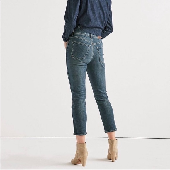 Lucky Brand Lucky Pins Tapered High Rise Jeans Damar - Picture 2 of 16